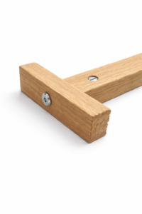 Stiftmoer voor houtverbinding