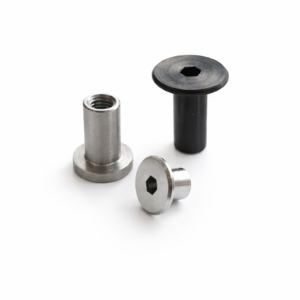 Platkop flensmoer voor demontabele verbinding