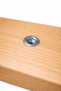 Rampa moer Metrische schroefdraad in hout